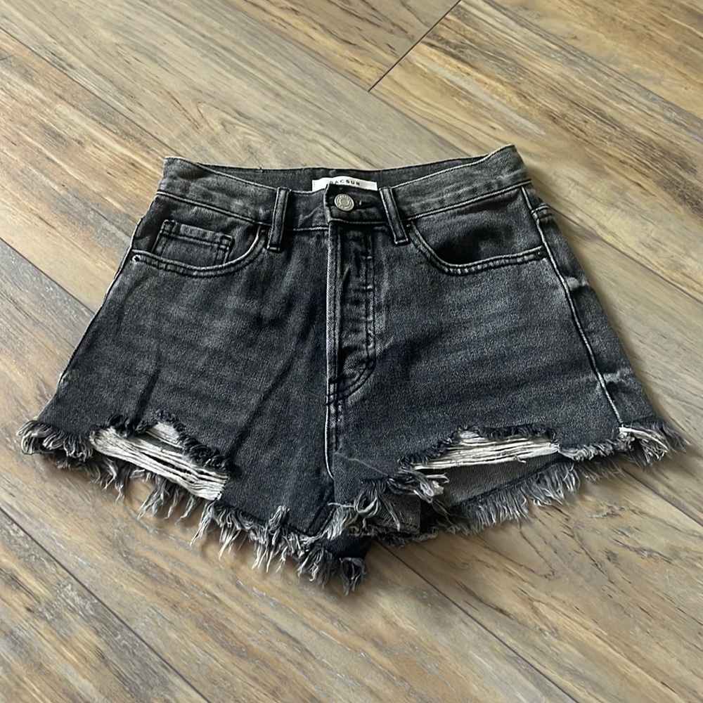 Pacsun Vintage High Rise Denim Shorts
